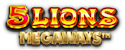 5 Lions Megaways Casino Logo